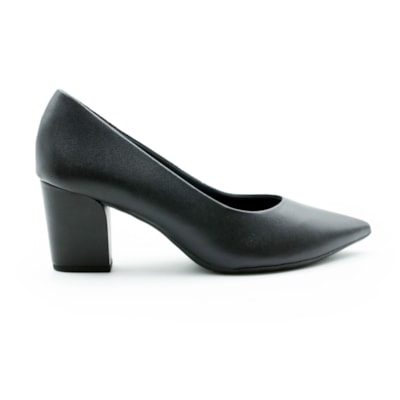 FEMININO SCARPIN MEDIO USAFLEX EP12001001 PRETO