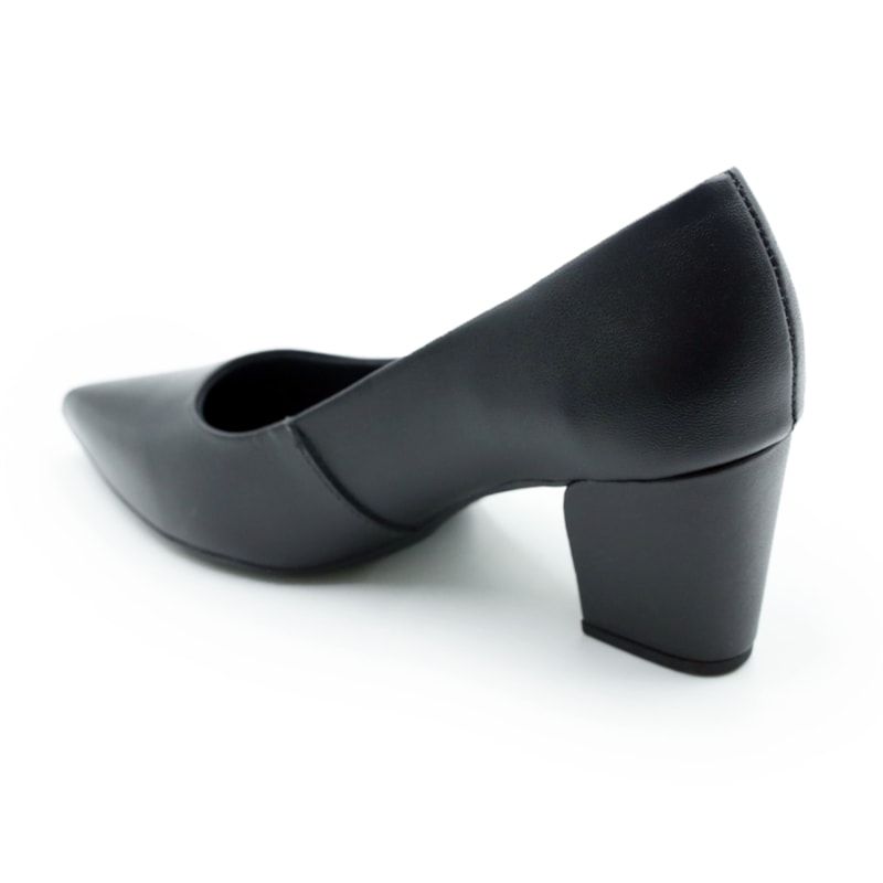 FEMININO SCARPIN MEDIO USAFLEX EP12001001 PRETO