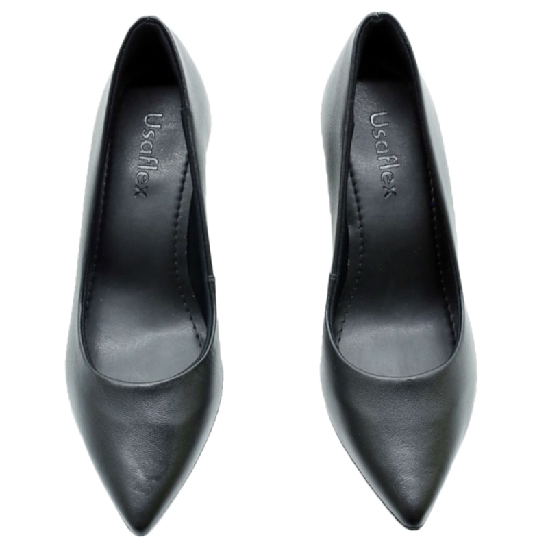 FEMININO SCARPIN MEDIO USAFLEX Z7601121 PRETO