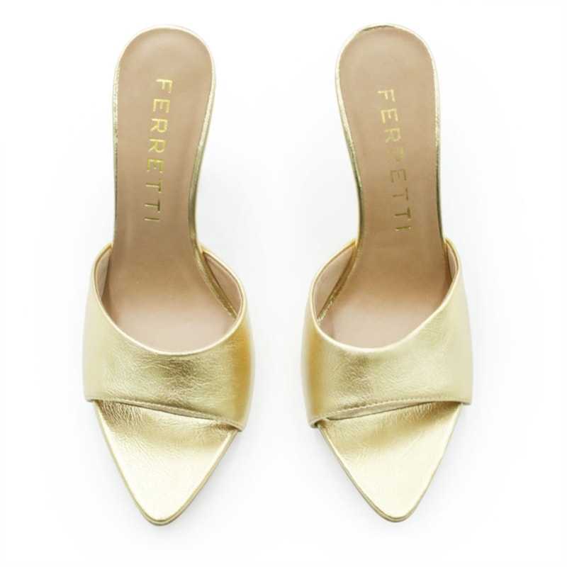 FEMININO TAMANCO ALTO FERRETTI 530511784 ESTELA GOLD