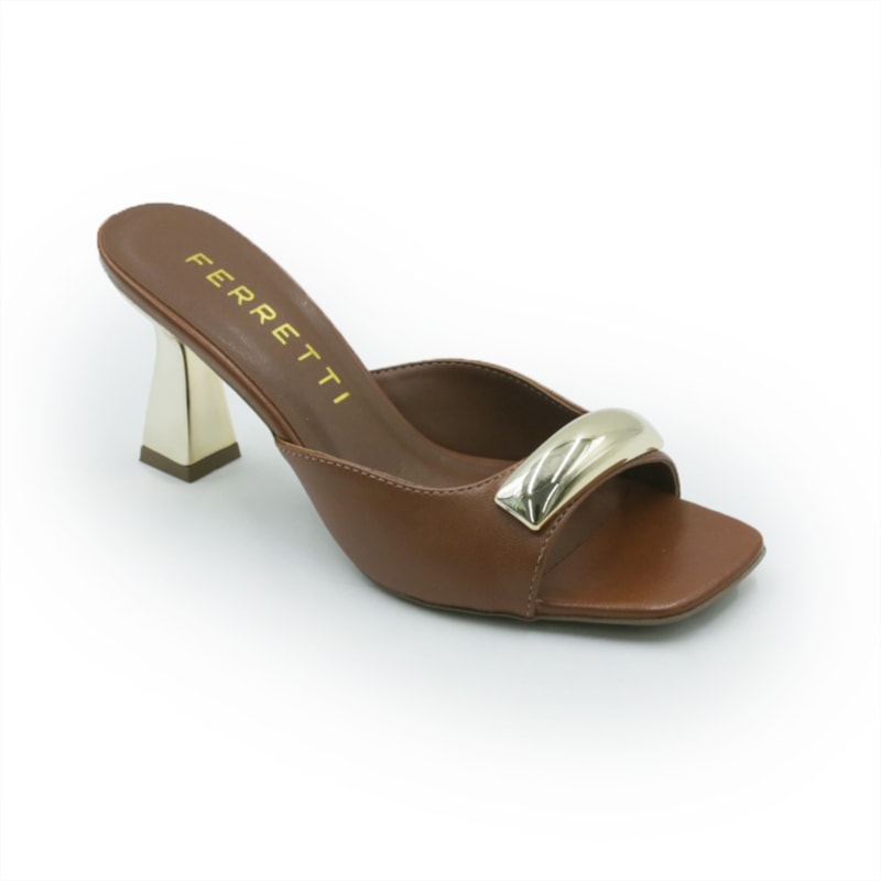 FEMININO TAMANCO ALTO FERRETTI 534011741 INTENSE CARAMELO