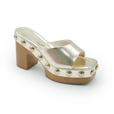 FEMININO TAMANCO ALTO FERRETTI Z658228786 6 OURO