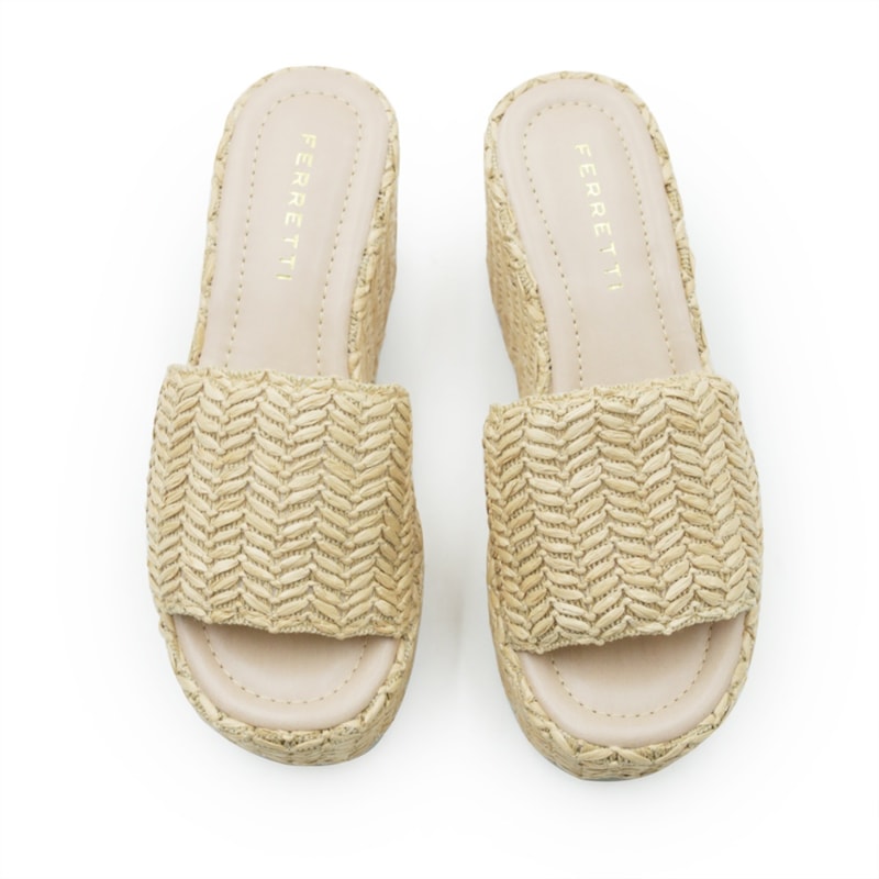 FEMININO TAMANCO ALTO FERRETTI Z699031004 NATURAL
