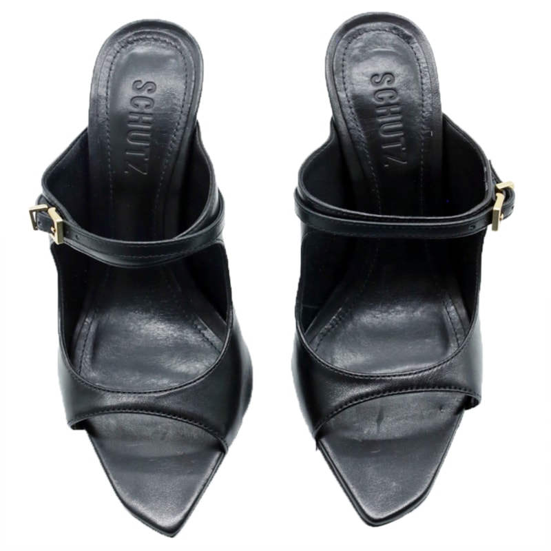 FEMININO TAMANCO ALTO SCHUTZ S2234900030004 BLACK