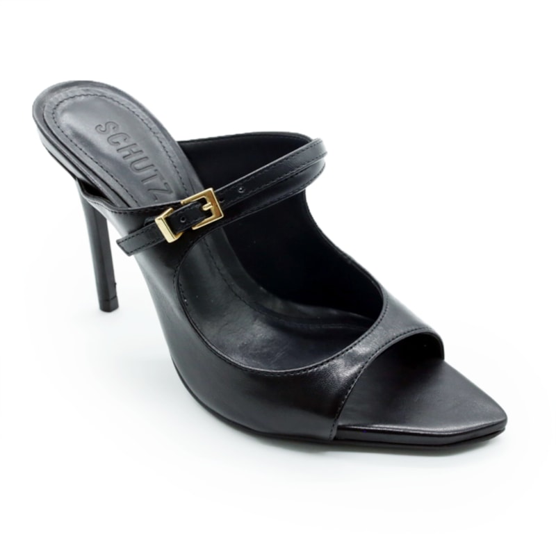 FEMININO TAMANCO ALTO SCHUTZ S2234900030004 BLACK