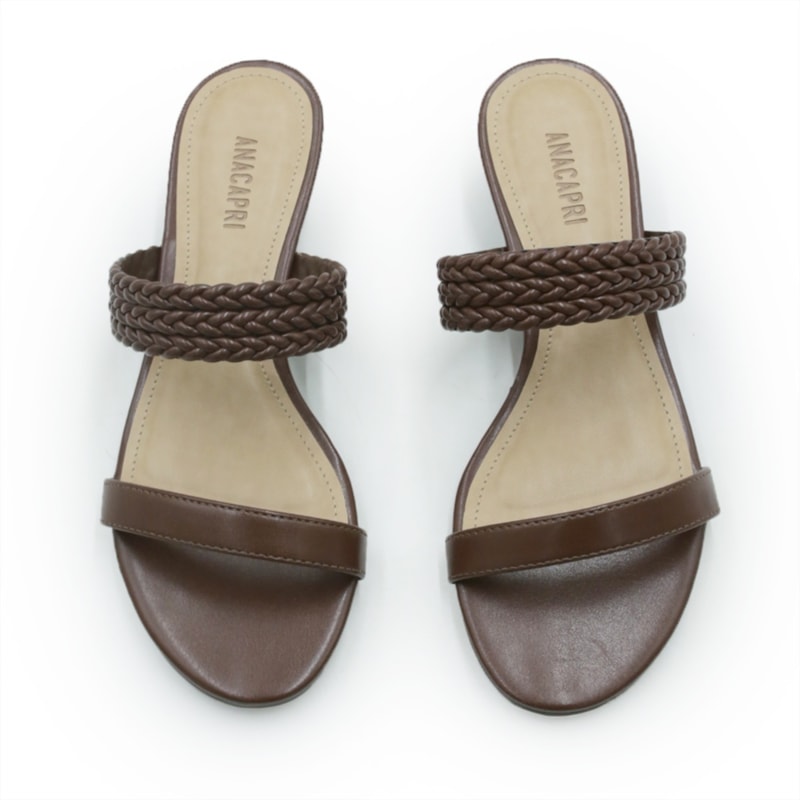 FEMININO TAMANCO ANABELA ANA CAPRI C3074300130004 BROWN SUGAR