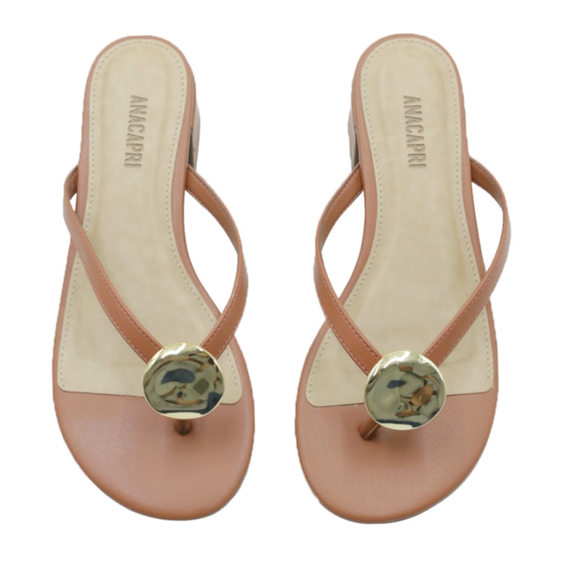 FEMININO TAMANCO BAIXO ANA CAPRI C3068800180004 AC ARGILA