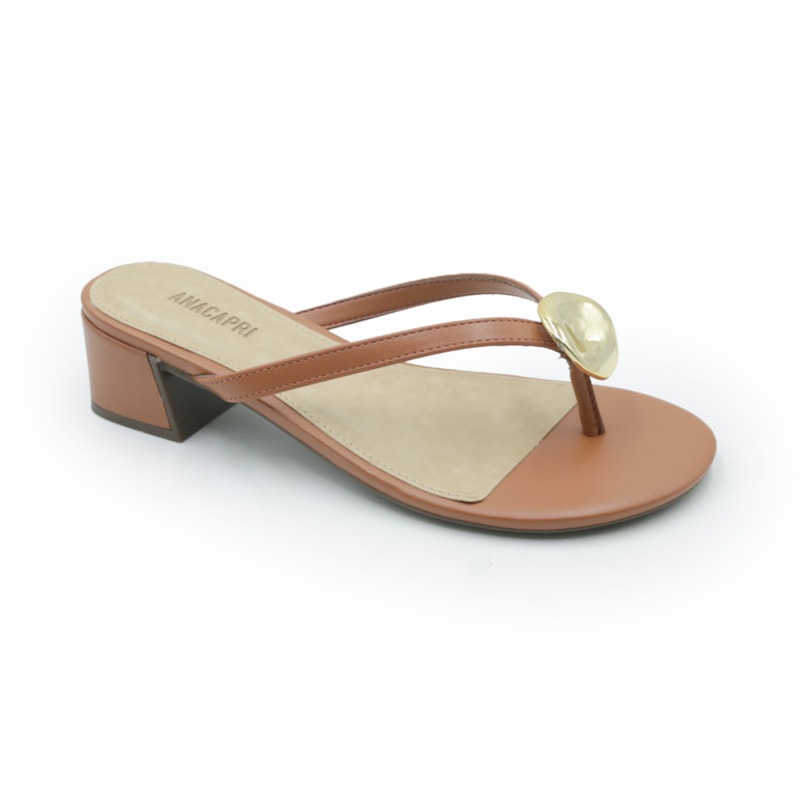 FEMININO TAMANCO BAIXO ANA CAPRI C3068800180004 AC ARGILA
