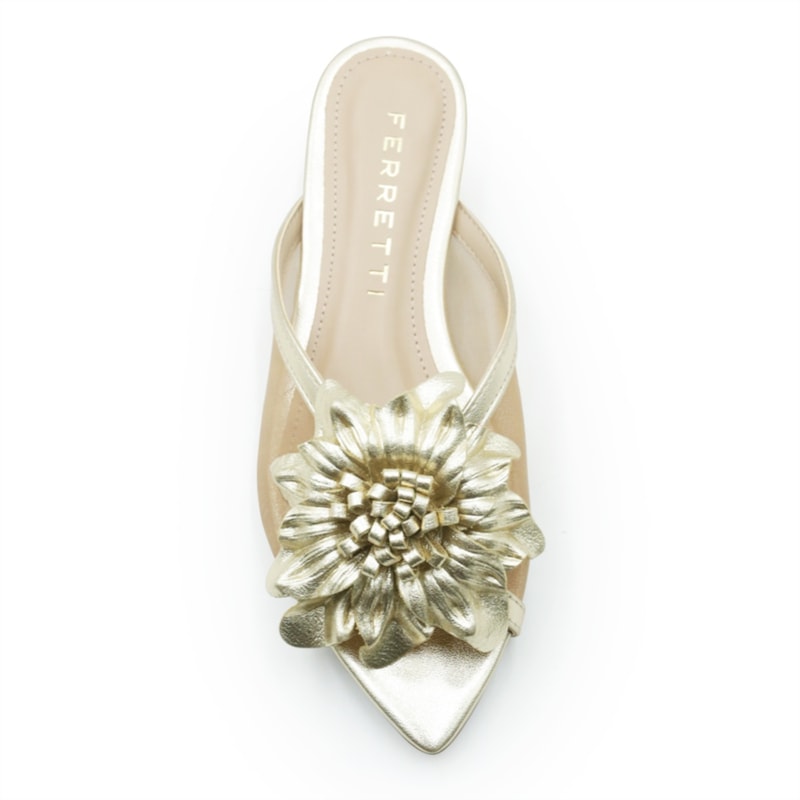 FEMININO TAMANCO BAIXO FERRETTI  1300136 IPANEMA CHAMPAGNE