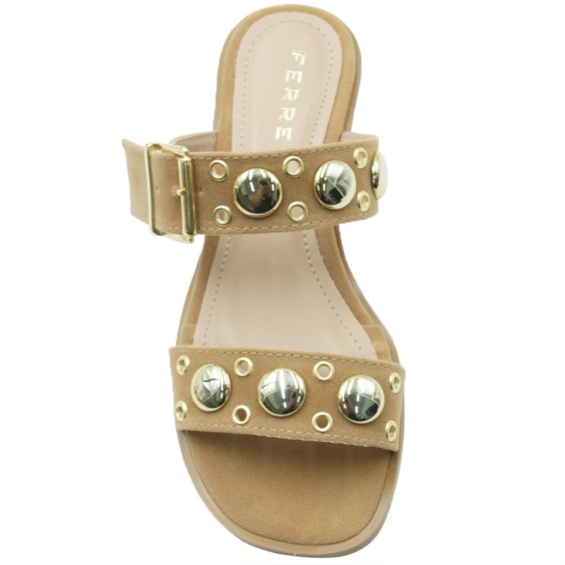 FEMININO TAMANCO BAIXO FERRETTI  2950173 CAMURCAO CAPUCCINO