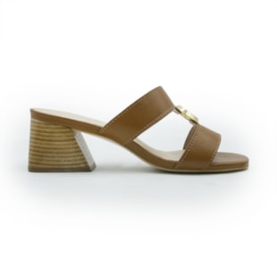 FEMININO TAMANCO BAIXO LUZ DA LUA 60160023 3 CARAMELO