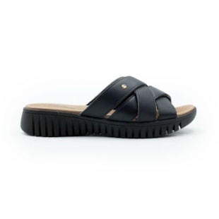 FEMININO TAMANCO BAIXO USAFLEX  UC21002005 PRETO