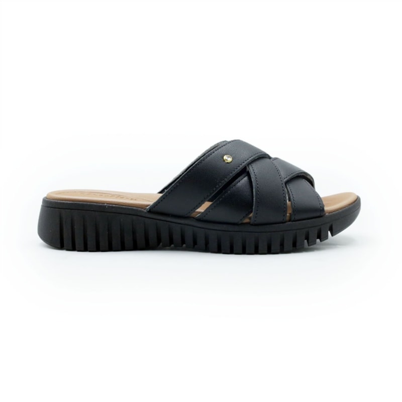 FEMININO TAMANCO BAIXO USAFLEX  UC21002005 PRETO