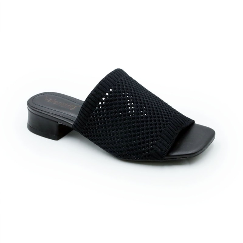 FEMININO TAMANCO BAIXO VALENTINA 455058 1 PRETO