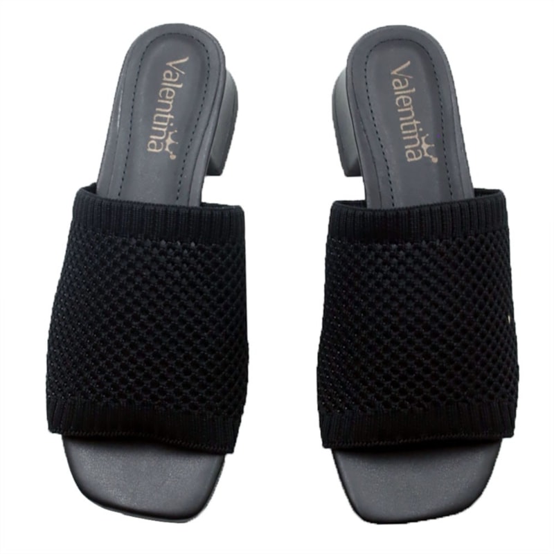 FEMININO TAMANCO BAIXO VALENTINA 455058 1 PRETO