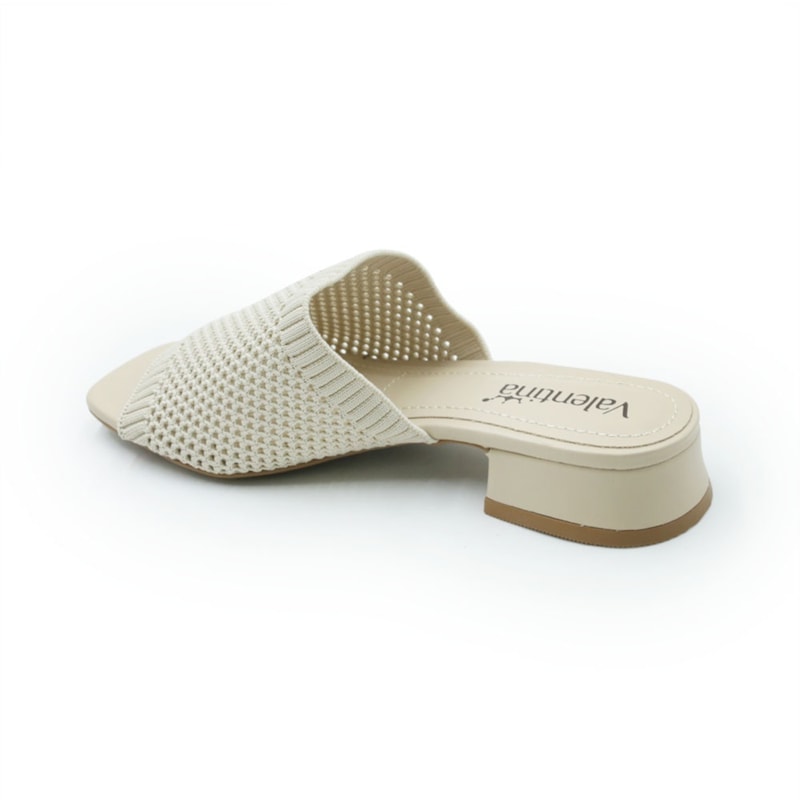 FEMININO TAMANCO BAIXO VALENTINA 455058 4 CREAM