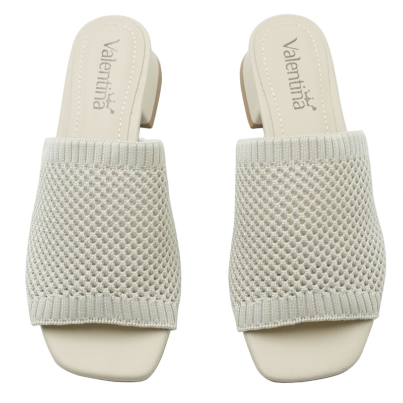 FEMININO TAMANCO BAIXO VALENTINA 455058 4 CREAM