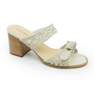 FEMININO TAMANCO MEDIO FERRETTI 52374FA VENETO OFF WHITE