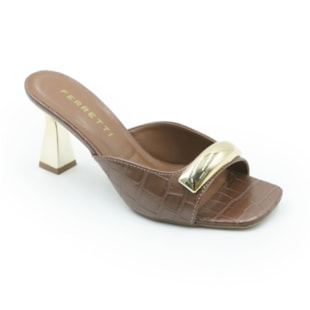 FEMININO TAMANCO MEDIO FERRETTI 534011741 LUKE CARAMELO