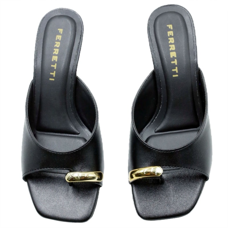 FEMININO TAMANCO MEDIO FERRETTI 535112021 INTENSE PRETO