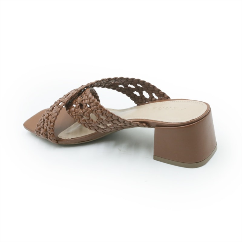 FEMININO TAMANCO MEDIO FERRETTI 54058 TRESSE CONHAQUE