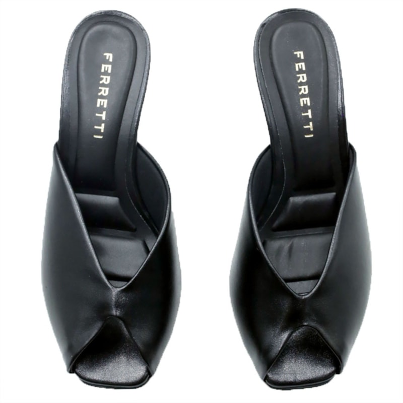 FEMININO TAMANCO MEDIO FERRETTI  7126A 21088 INTENSE PRETO