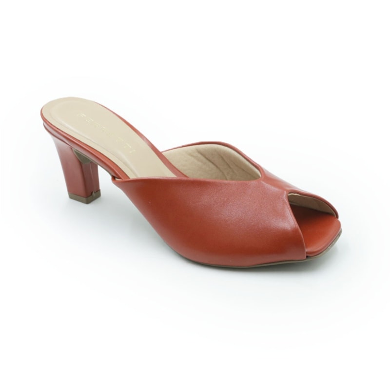 FEMININO TAMANCO MEDIO FERRETTI  7126A 21088 INTENSE RUM