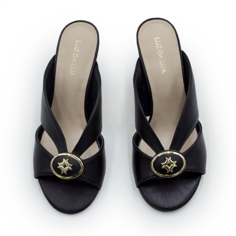 FEMININO TAMANCO MEDIO LUZ DA LUA 61070002 2 PRETO