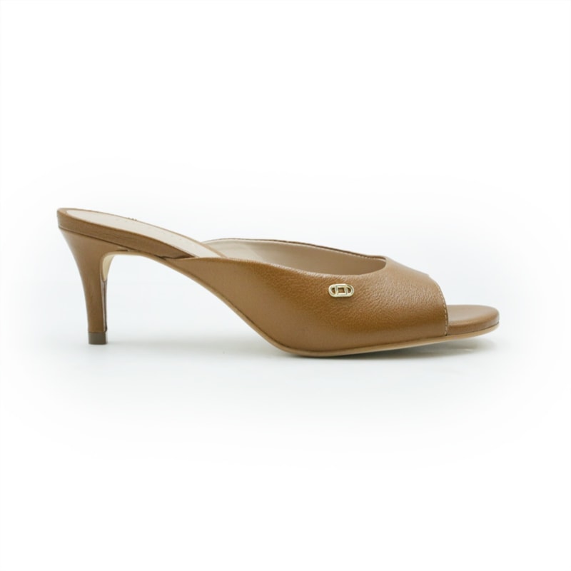 FEMININO TAMANCO MEDIO LUZ DA LUA 80840002 14 CARAMELO