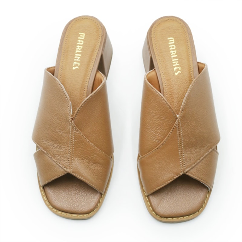 FEMININO TAMANCO MEDIO MARLINES 5932 CARAMELO