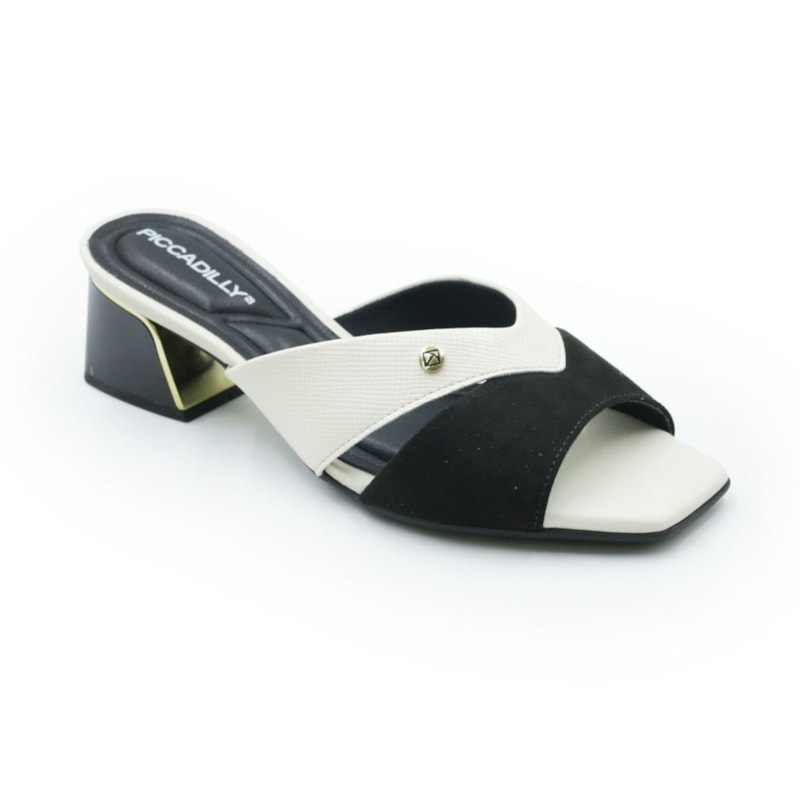 FEMININO TAMANCO MEDIO PICCADILLY  543095 1 PRETO