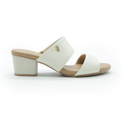 FEMININO TAMANCO MEDIO USAFLEX AE3201044 MARFIM