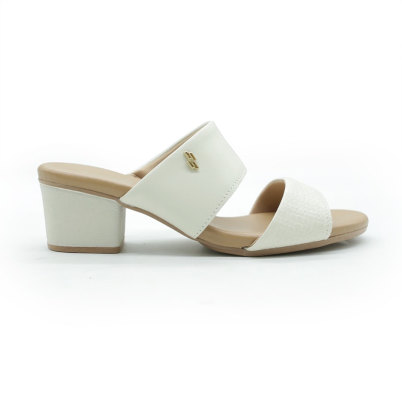 FEMININO TAMANCO MEDIO USAFLEX AE3201044 MARFIM