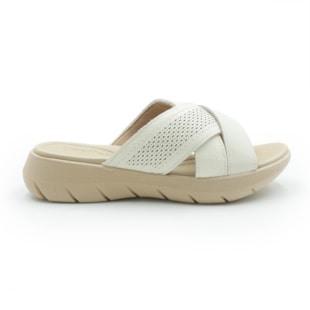 FEMININO TAMANCO MEDIO USAFLEX AL14008007 MARFIM