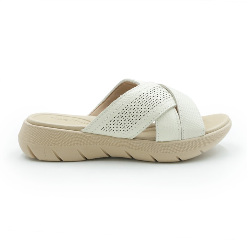 FEMININO TAMANCO MEDIO USAFLEX AL14008007 MARFIM