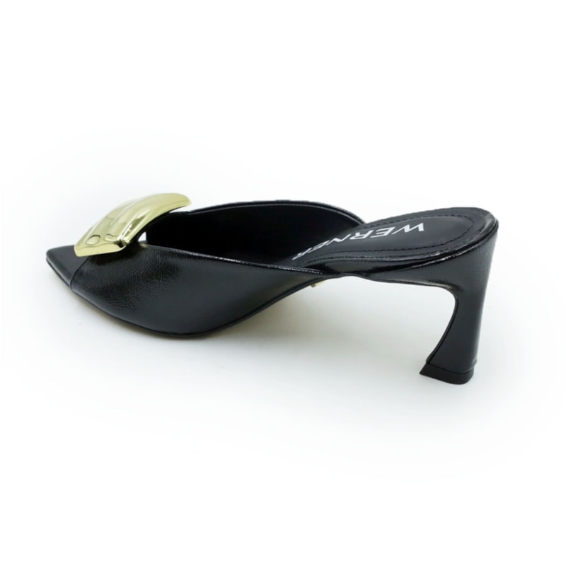 FEMININO TAMANCO MEDIO WERNER  15177067 VERNIZ SHOW OFF WHITE