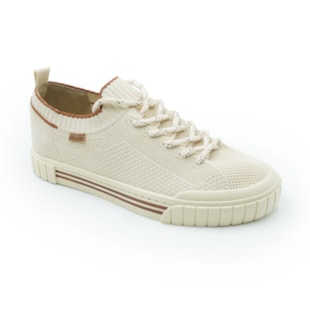 FEMININO TENIS CASUAL ANA CAPRI C3040500050001 AC CRU-CUOIO/AC CRU