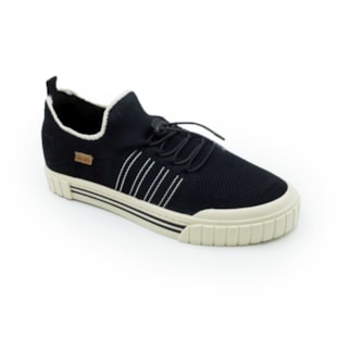 FEMININO TENIS CASUAL ANA CAPRI C3040500840003 PRETO OFF WHITE