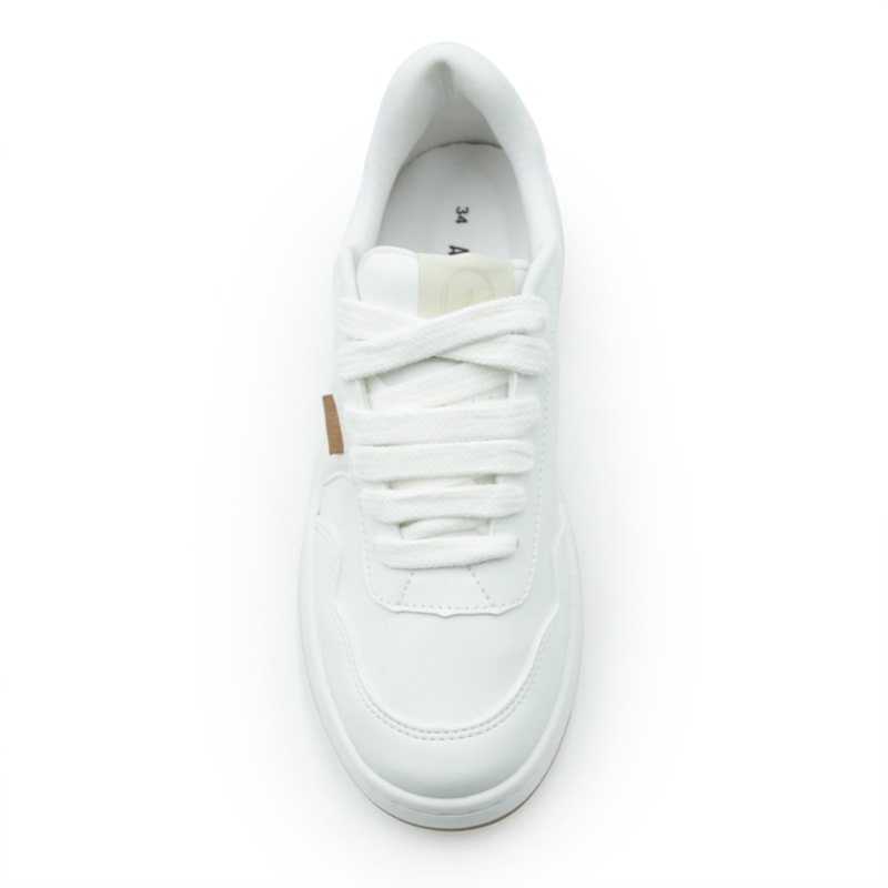 FEMININO TENIS CASUAL ANA CAPRI C3065000020007 BRANCO/BEGE