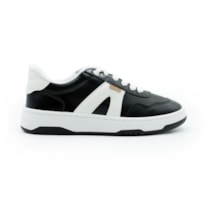 FEMININO TENIS CASUAL ANA CAPRI  C3065000020030 PRETO BRANCO