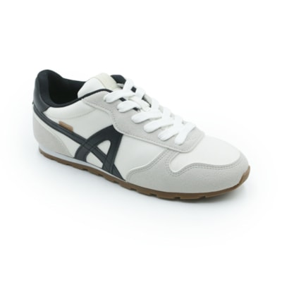 FEMININO TENIS CASUAL ANA CAPRI C3071900050009 BRANCO/GELO/PRETO