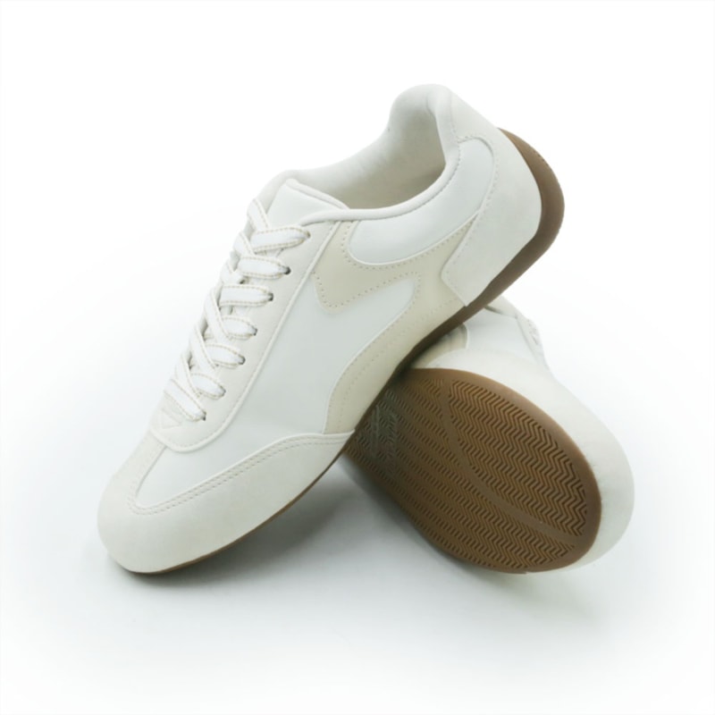 FEMININO TENIS CASUAL ANA CAPRI C3078600010007 BRANCO/OFF WHITE/ANGELICAL