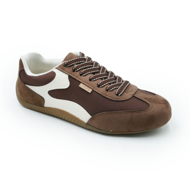 FEMININO TENIS CASUAL ANA CAPRI C3078600010008 BROWN/ALABASTER