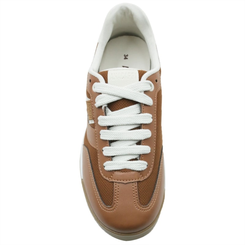 FEMININO TENIS CASUAL ANA CAPRI  C3079600010004 MADEIRA/MOCCA/ALABASTER