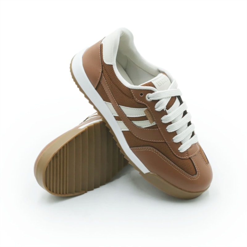 FEMININO TENIS CASUAL ANA CAPRI  C3079600010004 MADEIRA/MOCCA/ALABASTER