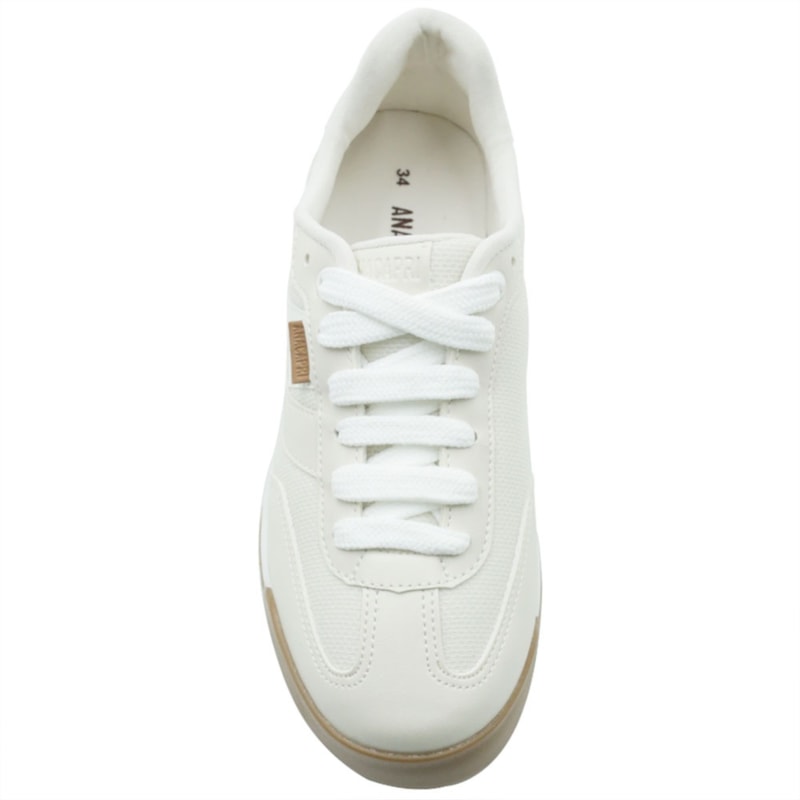 FEMININO TENIS CASUAL ANA CAPRI  C3079600010006 OFF WHITE/ALABASTER/BRANCO