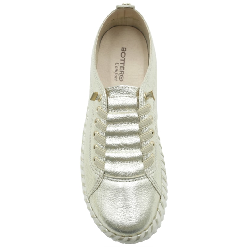 FEMININO TENIS CASUAL BOTTERO  374102 003 DOURADO