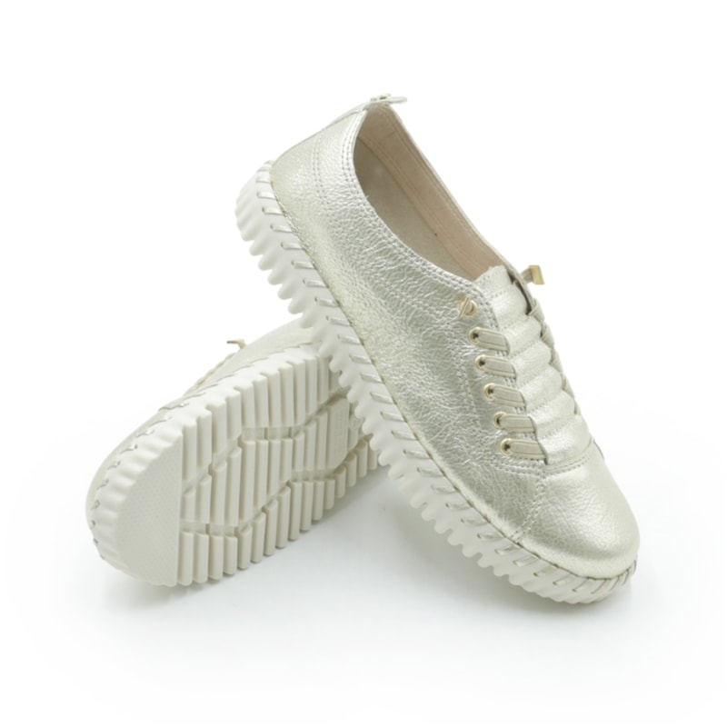 FEMININO TENIS CASUAL BOTTERO  374102 003 DOURADO