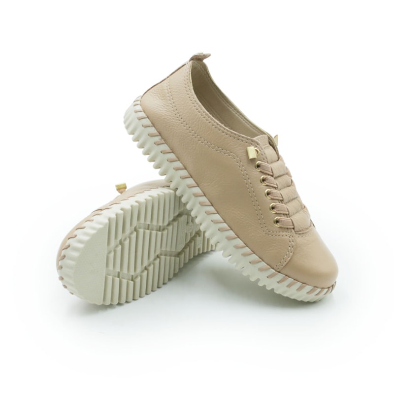 FEMININO TENIS CASUAL BOTTERO  374102 005 BROWN SUGAR