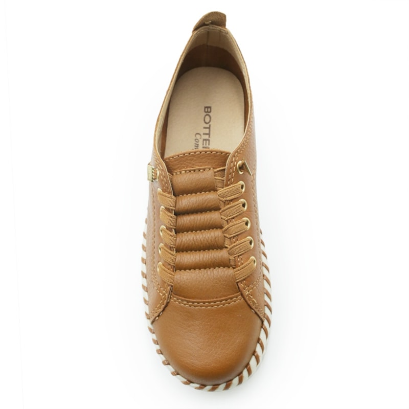 FEMININO TENIS CASUAL BOTTERO  382702 4 CARAMELO